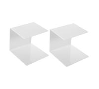 MOTHNUR 2pezzi Supporto Per Estensioni Ciglia Bianco e Organizer Per Strumenti Espositore e Contenitore Per Estensioni Ciglia Per Forniture Tecniche