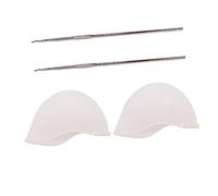 MOTHNUR 2set Cappucci in Silicone Per Tinta Capelli Con Ago Per Meches Cappelli Evidenziatori Riutilizzabili Per Saloni e Casa