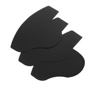 MOTHNUR 3 pezzi Strumenti Modellatura Barba Uomo Carte Ottimizzazione Contorno Capelli e Densità Barba Design Facile e Confortevole per Barberia e Uso Quotidiano