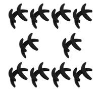 MOTHNUR 30 Pezzi Base Volumizzante per Capelli Donna Spugna Nera Ultraleggera per Acconciature Puff e Chignon Accessorio Morbido per Aumento Volume senza Segni per Styling Quotidiano e