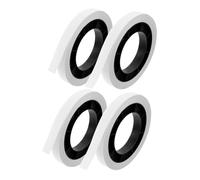 MOTHNUR 4 Bande per Contanti per Banche Strisce Carta Bassa Temperatura per Organizzazione Banconote Compatibili con Macchine Avvolgicarte Design Antinceppamento