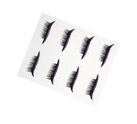 MOTHNUR 4 paia Eyeliner Adesivo e Ciglia Finte Glitter Strisce Autoadesive Facili da Applicare per Trucco Quotidiano e Occhi Grandi Adatte per Donne