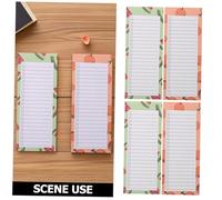 MOTHNUR 4 Pezzi Blocco Note Magnetico con Staccabili e Agenda Giornaliera Undated Taccuino Compatto per e Organizzazione Settimanale su Frigorifero