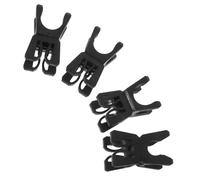 MOTHNUR 4 Pezzi Clip per Allenamento Agilità in Plastica Resistente Rotabile Adattatore per Bandierine e Bastoni da Calcio e Basket Accessori Leggeri per Esercizi Multisport