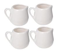 MOTHNUR 4 Pezzi Mini Brocche per Salse e Latte da Contenitori con per Cucina Ristoranti e Jug Porcellana da Pratiche e Facili da Usare