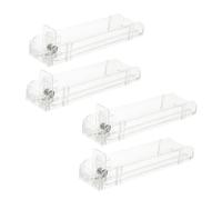 MOTHNUR 4 Pezzi per Sigarette Auto Push Display Rack Pratico per Negozio Sigarette Design Semplice e Robusto Facile e Utilizzare per Pacchetti