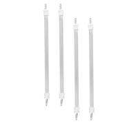 MOTHNUR 4 Pezzi Set 4 Elementi Riscaldanti al Quarzo Ceramico 23Cm per Riscaldatore Elettrico a Infrarossi, Tubo Riscaldante Sostitutivo Plug-in per Riscaldamento Rapido di Spazi Esterni e