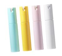 MOTHNUR 4pezzi Flaconi Spray Viaggio Colore Pastello Contenitori Riutilizzabili Per Lozione e Profumi Design Compatto Leggero Adatto Borsa e Viaggio