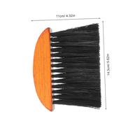 MOTHNUR 4pezzi Spazzola per Stufa a Legna Manico in Legno Morbido Strumento di Pulizia per Braciere Esterno Adatto per Pulizia Domestica Focolare e Officina