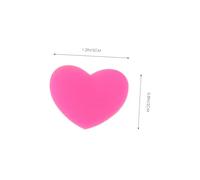 MOTHNUR 5 Ammortizzatori in Silicone Forma di Cuore per Riduzione e Assorbimento Shock Design Rosa Rosso Verde Fluorescente Mucca Panda per Stabilità e Comfort di