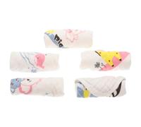 MOTHNUR 5 Asciugamani Ragazzo Mussola Strati Morbidi e Assorbenti per e Bagnetto Salviette Lavabili per Sensibile