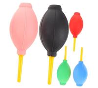 MOTHNUR 5 pezzi Soffiatore Aria per Asciugatura Colla Ciglia Finte Soffietto Manuale in Gomma Senza Odore Strumento Portatile per Extension Ciglia e Pulizia Polvere Precisione