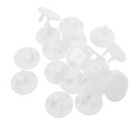 MOTHNUR 50 Pezzi Coperture per Prese Bianche a 2 Poli Tappi di Sicurezza per Prese Elettriche per Casa e Uso Domestico Protezione Anti-Elettrocuzione