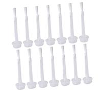 MOTHNUR 50 pezzi Pennelli Sostitutivi per unghie Testine per Applicatore Liquido Immersione Accessori Nail Shop per Nail Art e Domestico