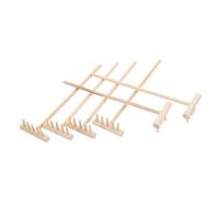 MOTHNUR 6 pezzi Mini Rastrelli per Giardino in Sabbia Strumenti Precisi per Miniature e Tray Utensili Facili da Usare per Creazioni Dettagliate e Decorazioni Zen