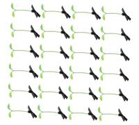 MOTHNUR 60 pezzi Clips per Capelli Germogli di Fagiolo Fermagli Divertenti e Resistenti in Plastica Accessori Moda per Ragazze e Donne per Condividere e Creare Acconciature Personalizzate