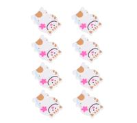 MOTHNUR 8 Di Smorzatori Per Racchetta A Forma Di Accessori Per Cartoni Animati Forniture Per La Riduzione Del Rumore Design Smorzatore Assorbitore - Installa I Giocatori