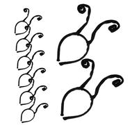 MOTHNUR 8 Pezzi Cerchietti Halloween Antenne Formiche Nere Accessori Resistente per Cosplay Party Foto e Feste Tema