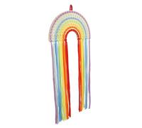 MOTHNUR Appeso a Parete Intrecciato Porta Fiocco Per Fiocchi Per Da Ragazza Fermaglio Per Arcobaleno Organizer Per La Conservazione Dei Nozze Carino Corda Di Cotone
