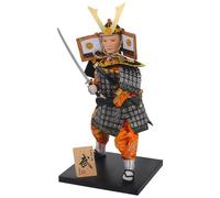 MOTHNUR Bambola da Tavolo Samurai Decorativa in Stile Giapponese, Ornamento la Casa e Arredamento Giapponese, Figura del Guerriero Ninja per Decorazioni e Inaugurazioni di Ambienti