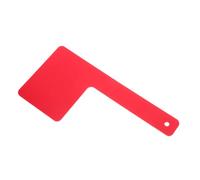 MOTHNUR Bandierina per Cassetta Postale in Acrilico Resistente alle Intemperie Segnalazione Rotante per Cassetta Postale Esterna Kit Sostitutivo con Bandiera Rossa Facile da Montare