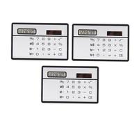 MOTHNUR Calcolatrice Ultra-sottile Solare Mini Portatile Strumento di Calcolo Digitale Compatto per Ufficio e Scuola Design Semplice e Leggero Senza Batteria Esterna