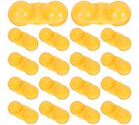 MOTHNUR Campanelli da Pesca 25 Pezzi Indicatori di Avviso Sonoro Accessori per Attrezzatura da Pesca Resistente All’Usura