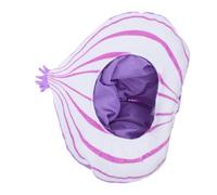 MOTHNUR Cappello Cipolla in Peluche Divertente per Donna Accessorio Costume Carnevale e Halloween Cappello e Confortevole per Foto e Feste Tema