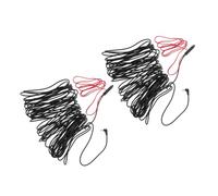 MOTHNUR Cavo di Prolunga per Telecamera di Retromarcia 15 Metri 4 Pin Connettore 25 MM Set 2 Pezzi Cavo per Registratore di Guida Auto Accessori per Auto per Rimorchio e Furgone