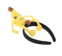 MOTHNUR Cerchietto per Chioma a Forma di Banana Artificiale Mini Clip a Banana per Feste e Festival Accessorio per Costumi Halloween e Spa Fascia Leggera e Resistente per Ragazze