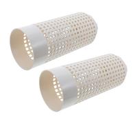 MOTHNUR Contenitore per Compostaggio da Giardino 2 Pezzi Fori di Ventilazione, Composter Interrato per Vermi per Rifiuti da Cucina e Giardino, Adatto a Tutti i Climi, Facile