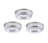 MOTHNUR Coperchi per Barattoli Mason con Guarnizione Silicone O Ring Perdita Chiusura Resistente e Riutilizzabile per Conservazione Sicura