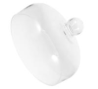 MOTHNUR Copertura Manico Ergonomico 26 Cm in Vetro Trasparente per Torta Resistente e Pratica Copertura Protettiva per Alimenti Senza Piombo per Dessert e Snack, per Casa e Cucina