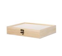 MOTHNUR Cornice Shadow Box in Legno Massello 26X20X5 CM Espositore per Insetti e Farfalle Scatola Espositiva per Campioni Nucleo Cavo per Fai da Te Vetrina da Tavolo per Collezioni e