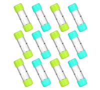 MOTHNUR Custodia Per Lenti A Tenuta Stagna Da 12 Pezzi Custodia Per Lenti Contrassegnata A E A Destra A Tazza Profonda A Contatto