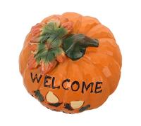 MOTHNUR Decorazione Autunnale in Resistente Scultura Welcome Friends per Halloween e del e