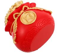 MOTHNUR Decorazione Feng Shui Sacchetto della Fortuna in Resina Ornamento da Tavolo per Casa e Ufficio Scultura Creativa per Anno Cinese Addobbo Natalizio per Scrivania e Cruscotto Auto