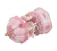 MOTHNUR Decorazione Natalizia con Statuetta Musicale A Forma di Cavallo d'Epoca Giostra Musicale A Forma di Cavallo per Ragazze Carillon da Giostra per Ragazze