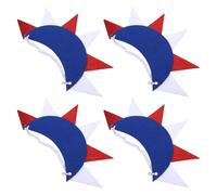 MOTHNUR Fasce per Chioma Patriottiche da Donna 4 Pezzi Copricapo a Forma di Statua della Libertà, Accessori Usa per Feste del 4 Luglio e Celebrazioni a Tema Patriottico