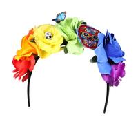 MOTHNUR fascia del cranio sinistro Buio fasce per nastri per per bande signora fascia per di Halloween accessori per halloween rosa di tessuto