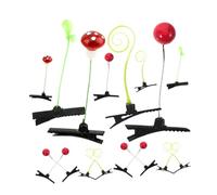 MOTHNUR Fermagli Per Chioma a Forma Di Germoglio Di Soia 16 Pezzi Piccole Forcine Kawaii Per Bambine 8-12 Anni Accessori Chioma Resistenti Per Uso Quotidiano e Feste Sottili e Ricci