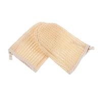 MOTHNUR Guanti Esfolianti da Bagno in Sisal 2 Pezzi Riutilizzabili per Pulizia Profonda e Stimolazione Circolatoria Adatti a Uomo e Donna per Doccia e Cura della Pelle