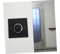 MOTHNUR Interruttore Dimmerabile LED per Yacht e Rv Regolatore Luminosità con Pannello Nero in Facile Installazione e Design Elegante per Interni