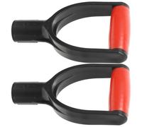 MOTHNUR Manici Di Ricambio Per Pala Da Giardino a Forma Di D, Impugnature in Plastica Antiscivolo Per Vanga e Forche, Set Da 2 Pezzi, Accessori Per Utensili Manuali Da Giardinaggio
