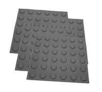 MOTHNUR Mattoni Ciechi Adesivi Per Pavimenti 30x30 Cm, Set Da 4 Pezzi, Pannelli Ciechi Multifunzionali in Pvc Ecologico Per Marciapiedi e Percorsi Pedonali, Adesivi Pratici Per Sicurezza Non Vedenti