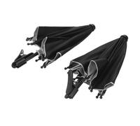 MOTHNUR Ombrello per Cellulare per Sole da 2 Pezzi con Clip Regolabile e Tubo Metallico Flessibile, Parasole Pieghevole per Auto Compatibile con Vari Modelli, Protezione