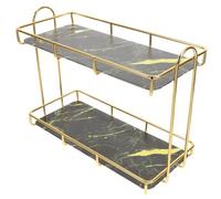 MOTHNUR Organizer da Bagno in Portacosmetici da Appoggio per Trucchi e da Toilette Mensola Angolare Smontabile per e Camera