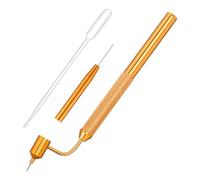 MOTHNUR Pennarello per Riparazione Graffi Auto Marrone Chiaro, Penna a Punta Sottile per Ritocchi Vernice Auto, Strumento Compatto per Ritocco Rapido e Preciso su Metallo, Legno e Tessuto