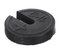 MOTHNUR Peso Scanalato in Ferro da 1 Kg Gancio per Trazione Ortopedica, Contrappeso per Bilance Industriali Compatibile Dispositivi Medici, Controllo Preciso della Forza di Trazione per