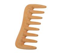 MOTHNUR Pettine in Denti Larghi Antistatico Portatile per Viaggio con Finitura Liscia e Design Compatto per Cute e Styling